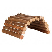 Pont en bois naturel