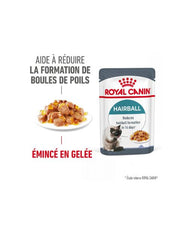 ROYAL CANIN Hairball Care en Gelée – Pâtée pour chat