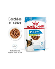 ROYAL CANIN X-Small Puppy en Sauce - Pâtée pour chiot