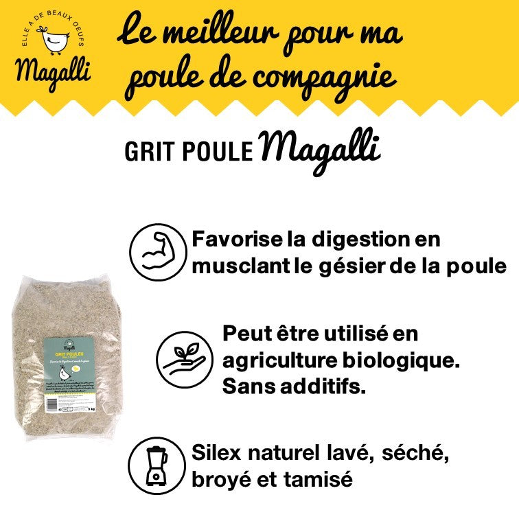 Grit poule