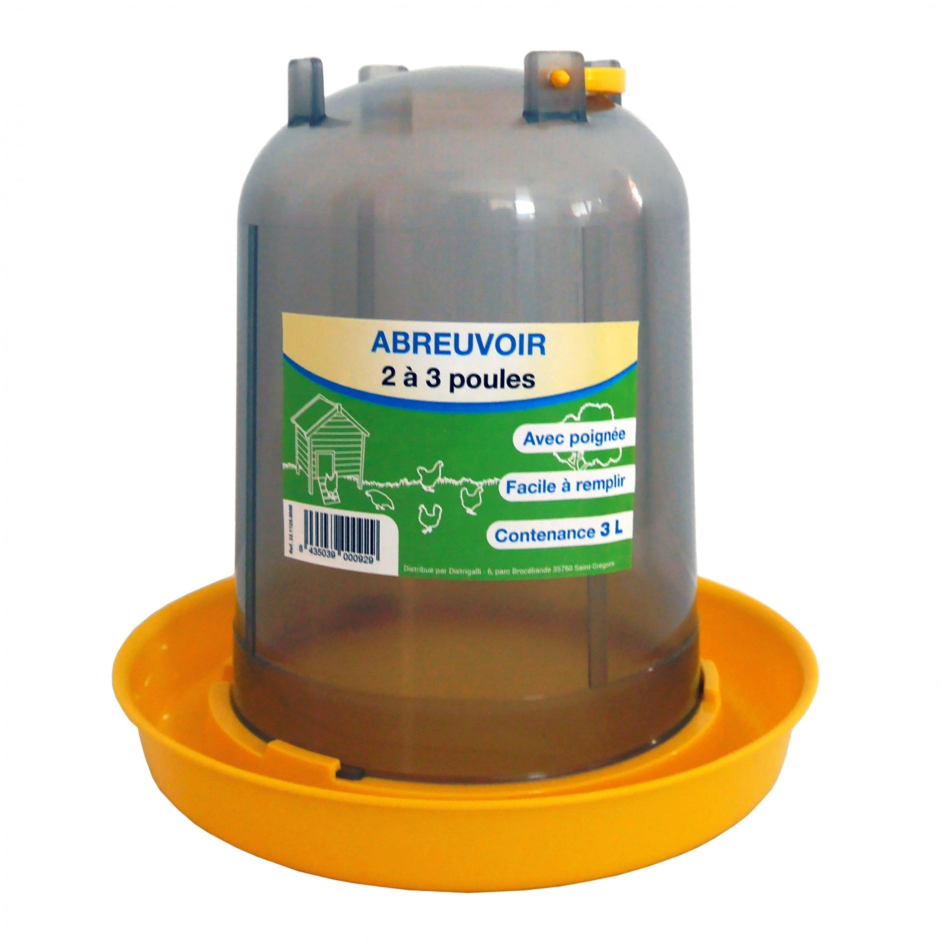 Abreuvoir à baïonnette