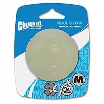 Chuckit balle phosphorescente Max glow