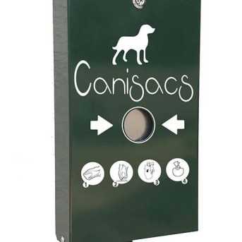 Canisacs distributeur de sacs en plastique avec 500 sacs inclus 