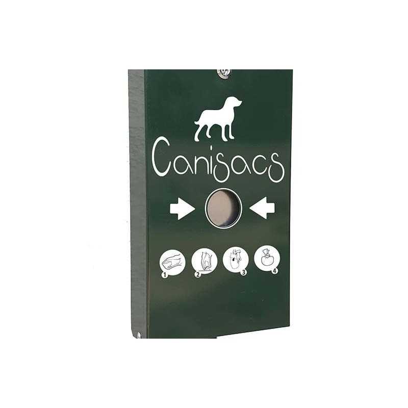 Canisacs distributeur de sacs en plastique avec 500 sacs inclus 