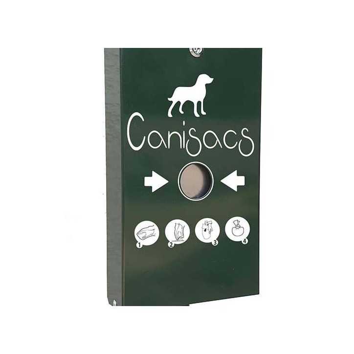 Canisacs distributeur de sacs en plastique avec 500 sacs inclus