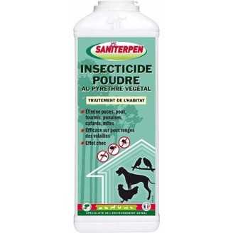 Saniterpen insecticide poudre au pyrethre vegetal 