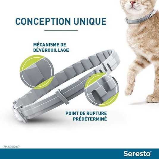 Seresto Collier antiparasitaire pour chien