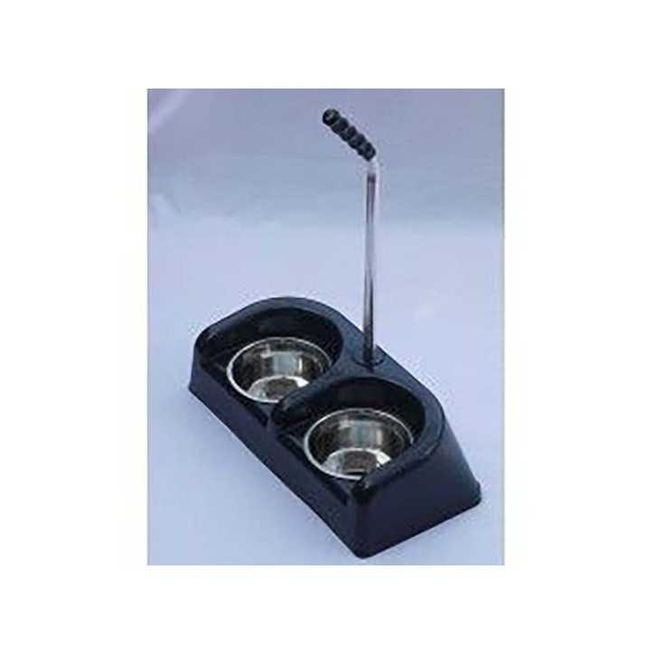 Multi-bowl puppy feeder