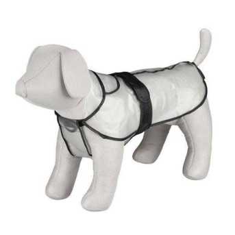 Veste impermeable transparente pour chien