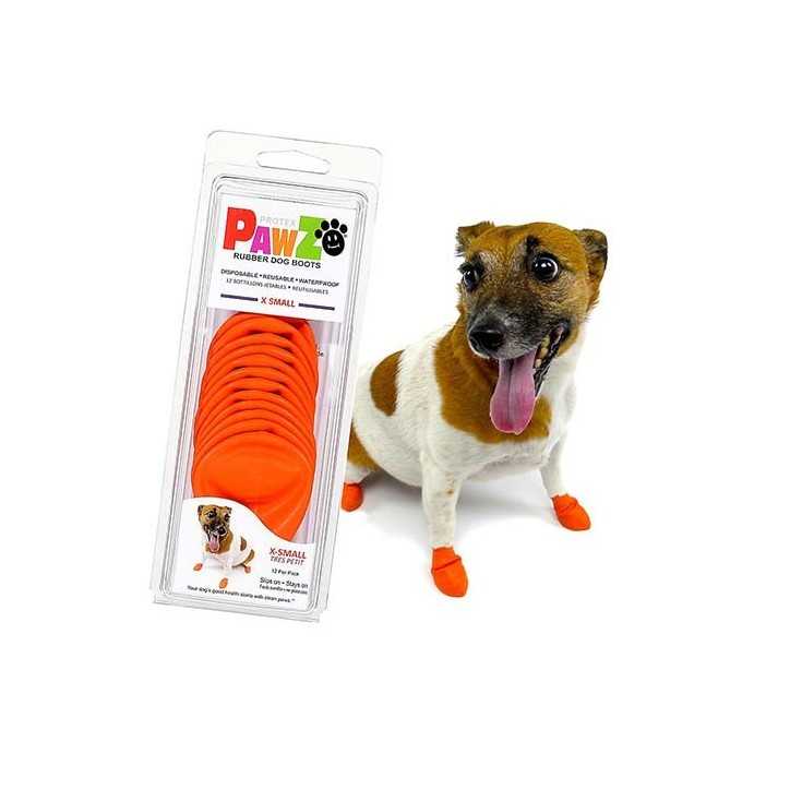 Pawz Protex - Bottes de protection pour chien en seve d'hevea