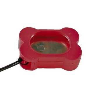 Clicker education en forme d'os pour chien