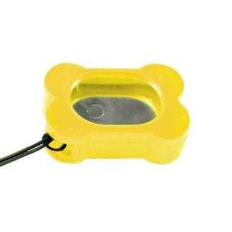 Clicker education en forme d'os pour chien 