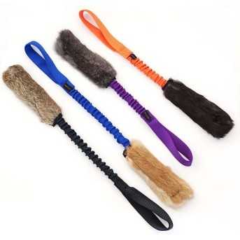 TUG E NUFF Jouet Rabbit skin bungee tug 