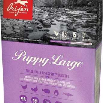 Orijen Puppy Large Breed kibble for large breed puppies