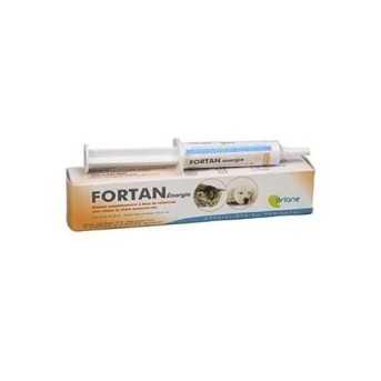 Fortan patee concentree energetique au colostrum pour chiot et chaton ou adulte convalescent