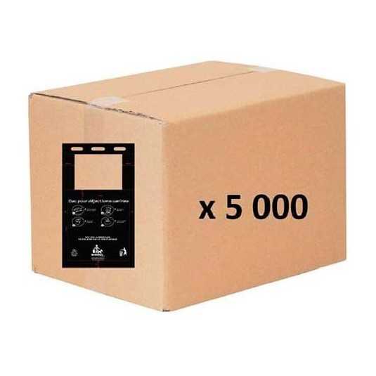 Carton de 5000 sacs liasse a bretelles compatibles tous modeles 