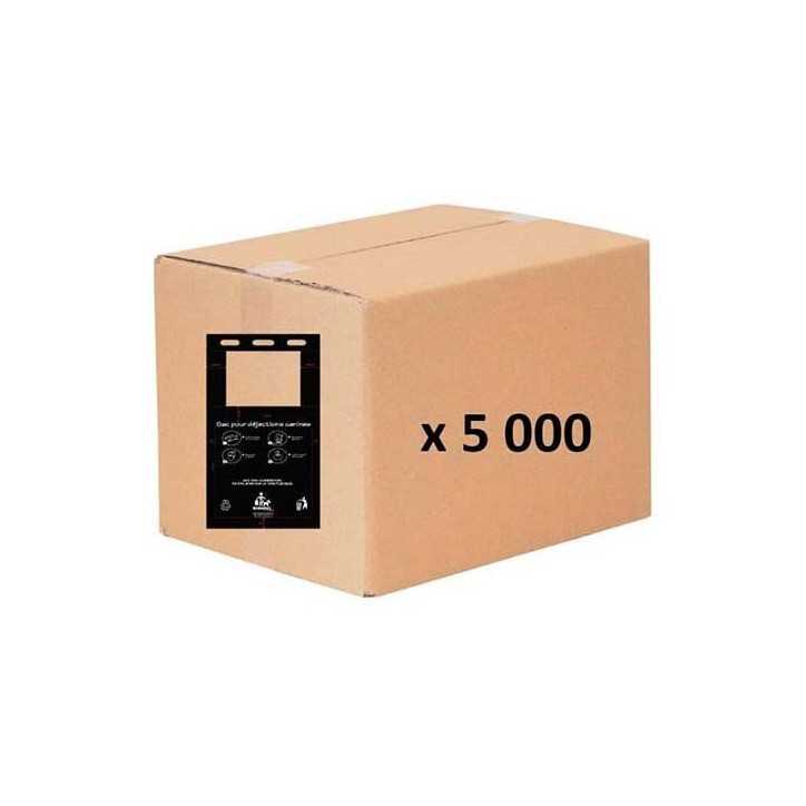 Carton de 5000 sacs liasse a bretelles compatibles tous modeles