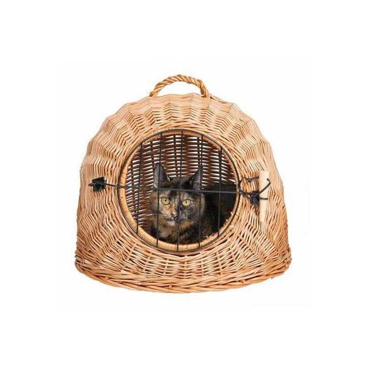 Transport basket with grid