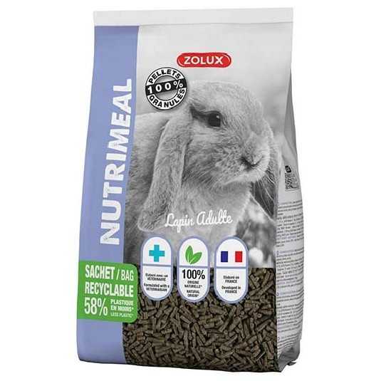 Granule lapin adulte nutrimeal3 2.5kg 