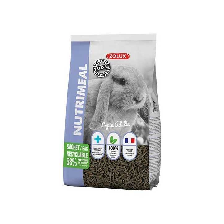 Granule lapin adulte nutrimeal3 2.5kg