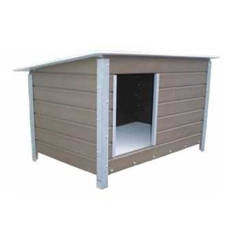 Niche eco pour chien en PVC recycle