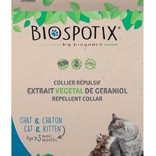 Biospotix by Biogance Collier chats et chatons 