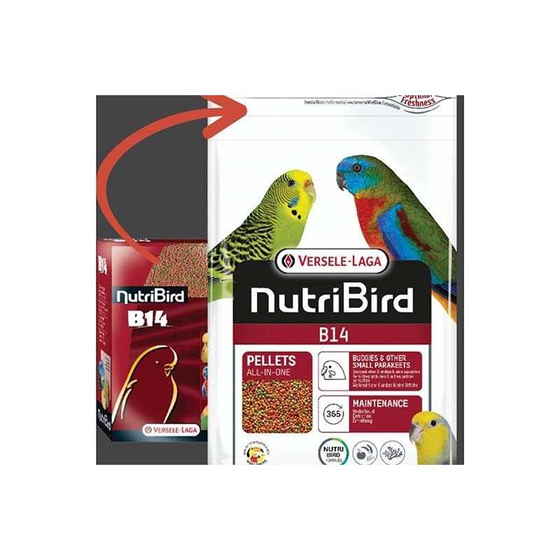 Aliment d'entretien pour oiseau 800gr 