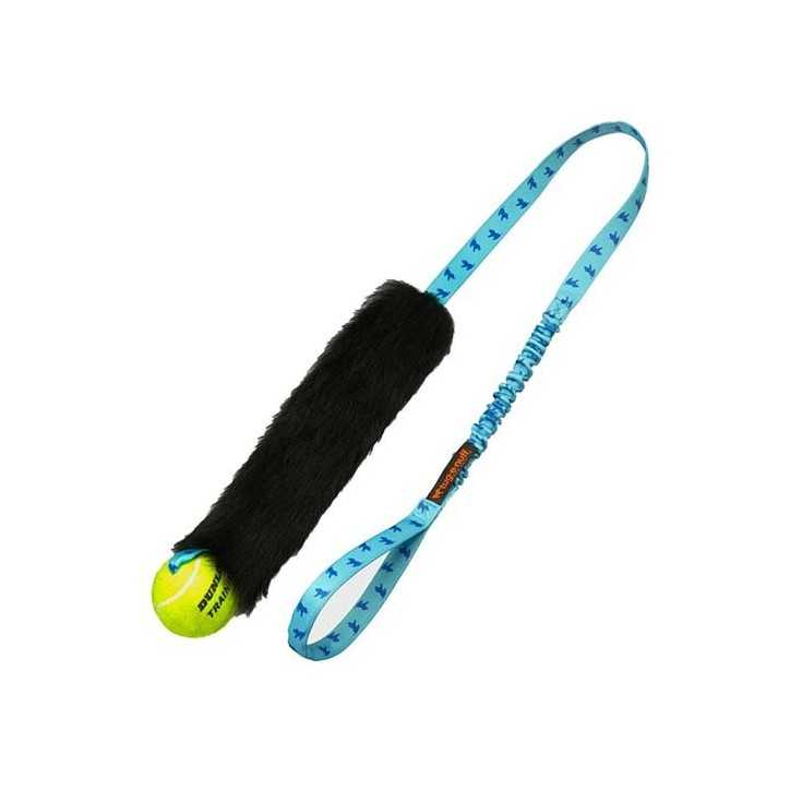 TUG E NUFF Jouet en fourrure de mouton avec balle de tennis