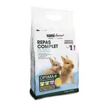 Premium Optima+ repas complet lapin toy et jeune lapin 