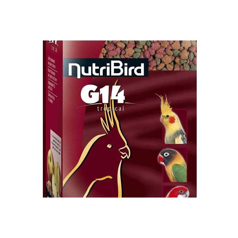 Versele Laga Nutribird G14 Tropical Aliment d'entretien pour Oiseau 1kg 