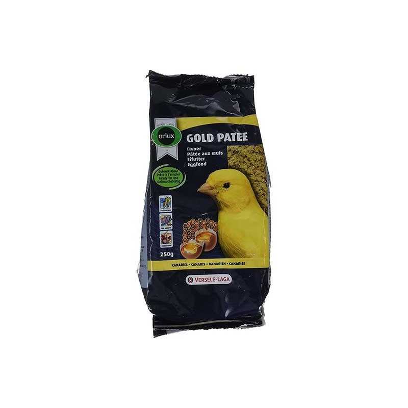 Orlux gold patee aux oeufs pour canaris jaune 