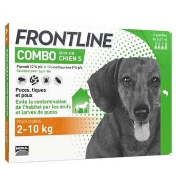 Frontline Combo - Pipettes 2en1 antiparasitaires pour chiens