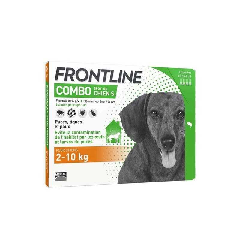 Frontline Combo - Pipettes 2en1 antiparasitaires pour chiens  