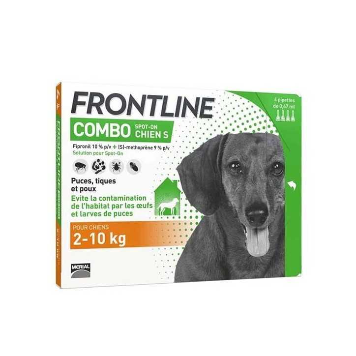 Frontline Combo - Pipettes 2en1 antiparasitaires pour chiens