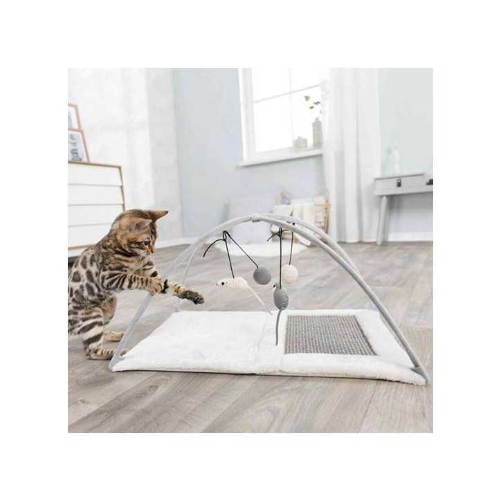 Tapis a gratter avec arches pour chats et chatons