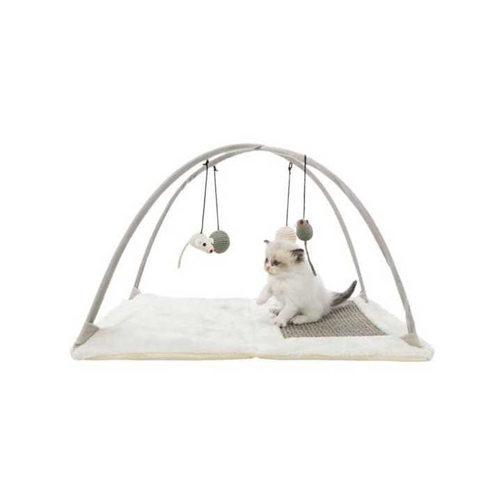 Tapis a gratter avec arches pour chats et chatons