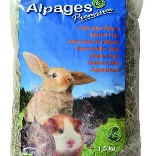 Zolux Alpages Premium foin des Alpes pour rongeur 1,5kg 