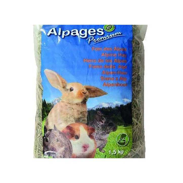 Zolux Alpages Premium foin des Alpes pour rongeur 1,5kg