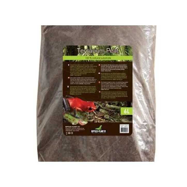 Reptile Planet - Litiere pour terrarium (tourbe blonde) 6L