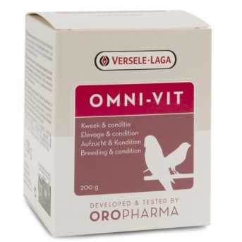 VERSELE LAGA Oropharma Omni-VIT Melange Vitamines pour Oiseaux 200g