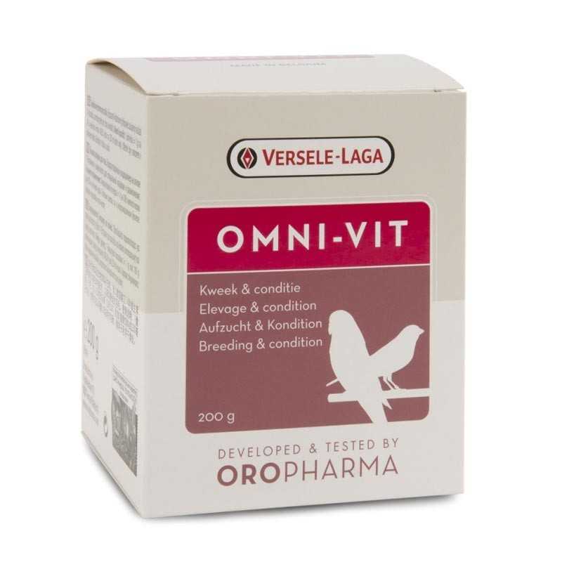 VERSELE LAGA Oropharma Omni-VIT Melange Vitamines pour Oiseaux 200g 