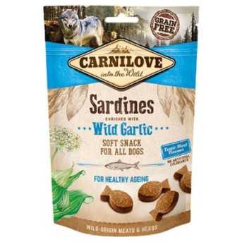 Carnilove Friandise pour chien a la sardine et a l'ail sauvage