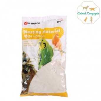 Flamingo Coton naturel pour nid d'oiseau 50g