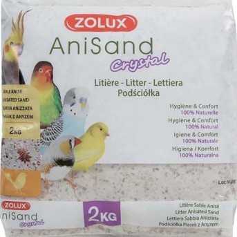 Zolux Anisand Crystal Litiere de sable pour oiseaux 