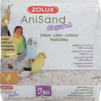 Zolux Anisand Crystal Litiere de sable pour oiseaux 