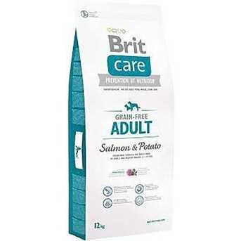 Brit Care croquettes adulte sans cereales au saumon et pomme de terre 12 kg 