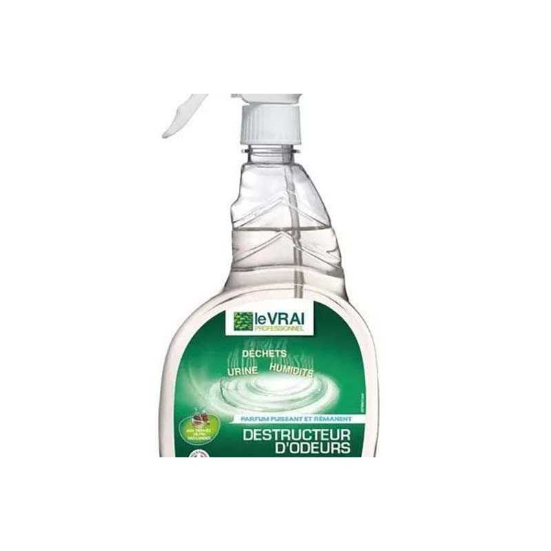 Spray Destructeur d'Odeurs Le Vrai 750ml 