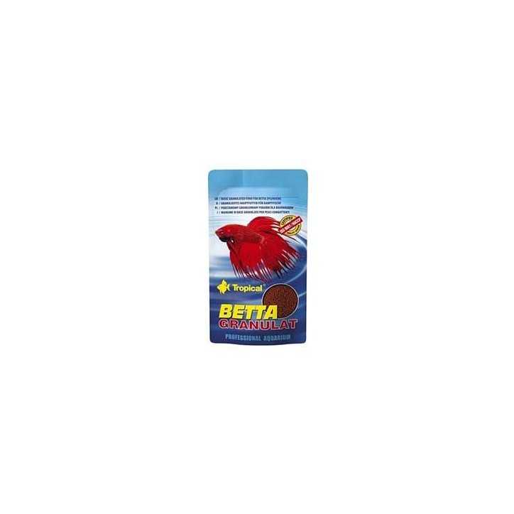 Nourriture pour poissons combattants Betta Granulat 10g