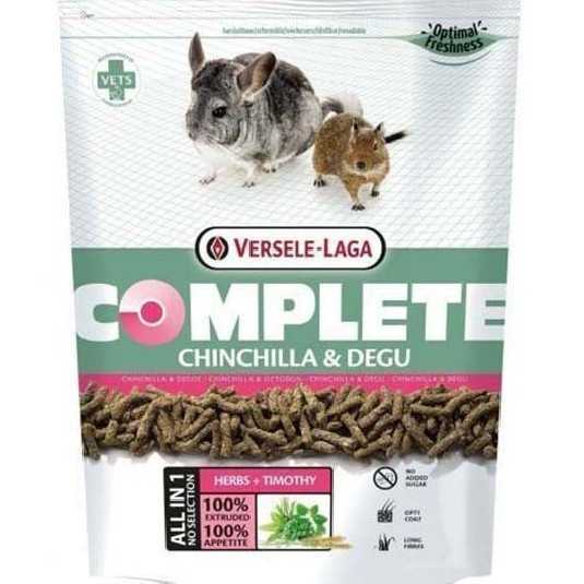 Nourriture pour rongeurs Chinchillas et Degues 500g 