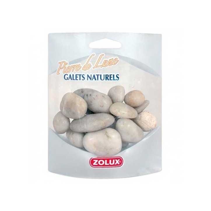 Galets Naturels Pierre de Lune pour Aquarium 340g